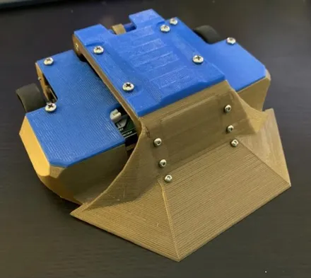 Big Flip, a 150 g servo flipper robot
